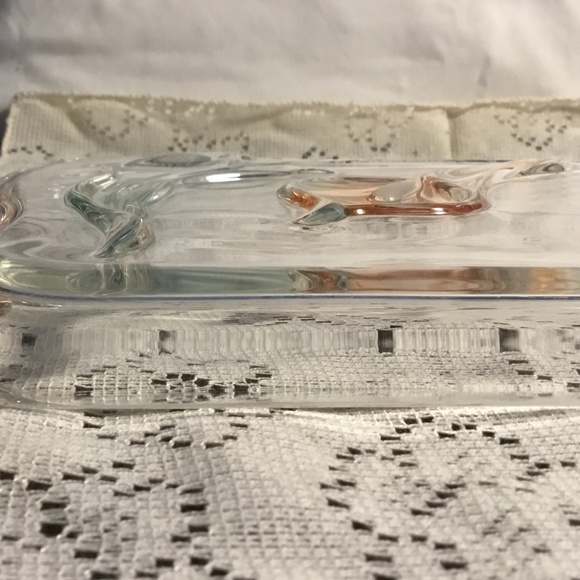 Mikasa Crystal Mayfair Canape Tray Original Walther Glass Vintage - Picture 8 of 8